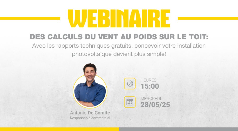 Des calcul du vent au poids sur le toit: Avec les rapports techniques gratuits, concevoir votre installation PV devient plus facile!